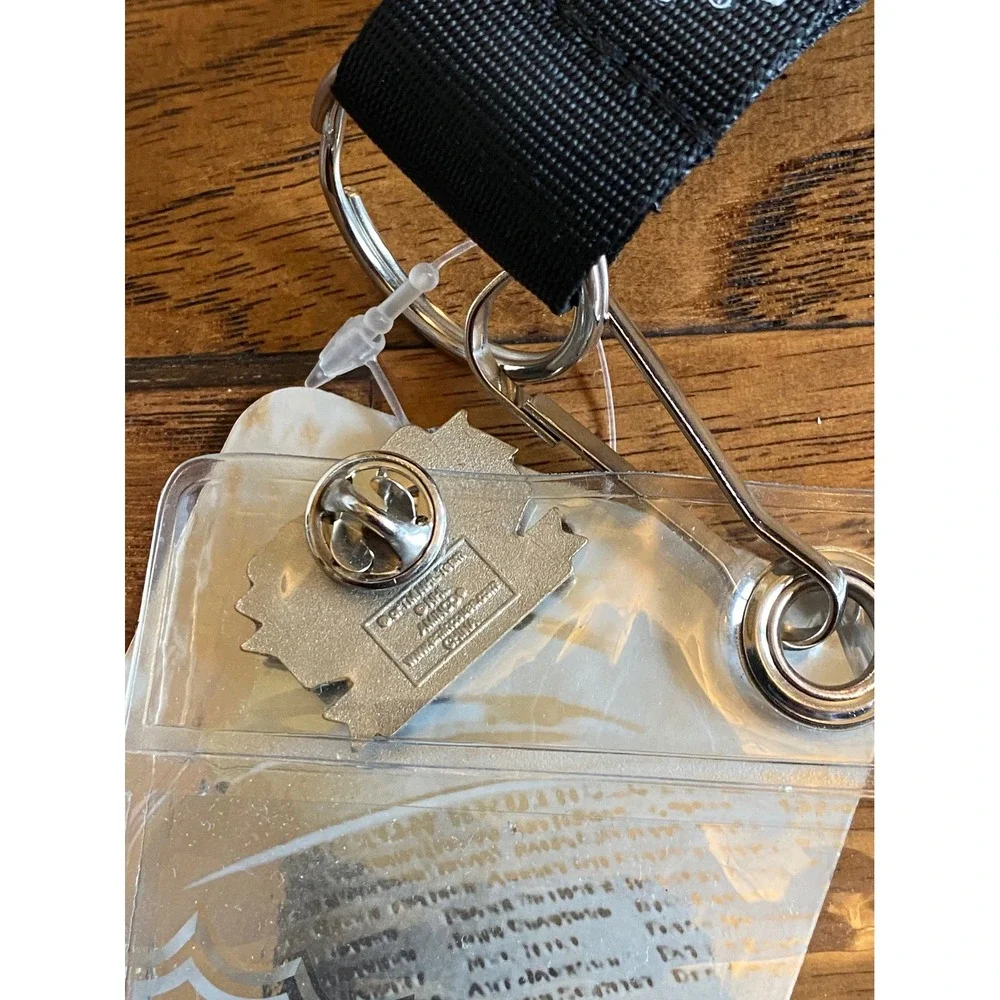NHL 2017 Stanley Cup Final Lanyard Ticket Holder and I Was There Pin Set NWT